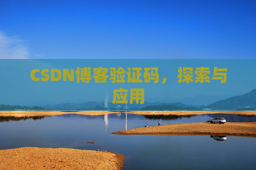CSDN博客验证码，探索与应用